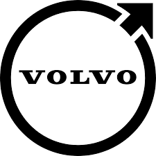 Logo marki Volvo w okręgu