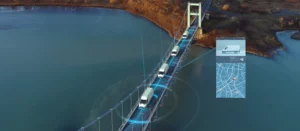 Na moście samochody monitowane przez system GPS