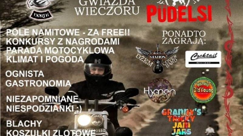 Motocyklowy festiwal z muzyką i nagrodami.