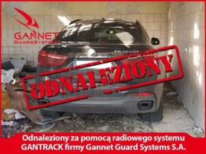 Znaleziony samochód, oznaczenie Gannet
