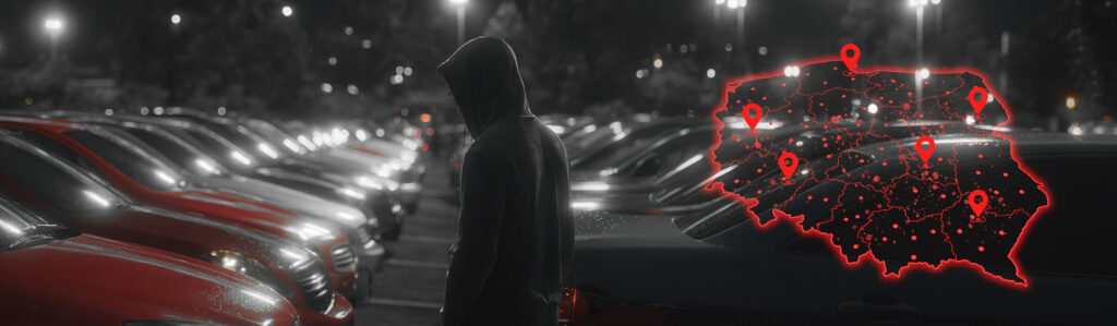 Kradzieże samochodów w Polsce 2024