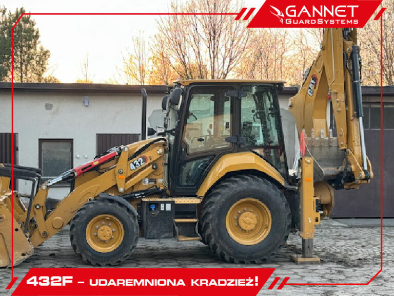 Koparka na placu budowy.