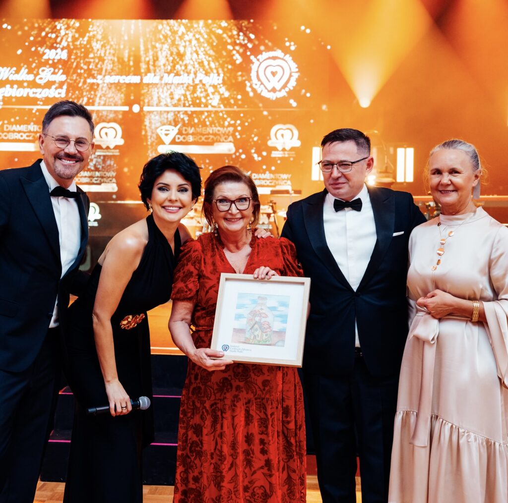 Uroczystość wręczenia nagród biznesowych.