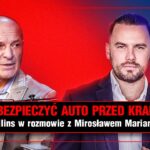 Rozmowa o zabezpieczeniu samochodu. Mirosław Marianowski oraz Greg Collins