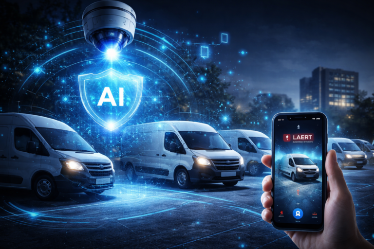 Bezpieczeństwo floty ze sztuczną inteligencją. AI w ochronie flot pojazdów