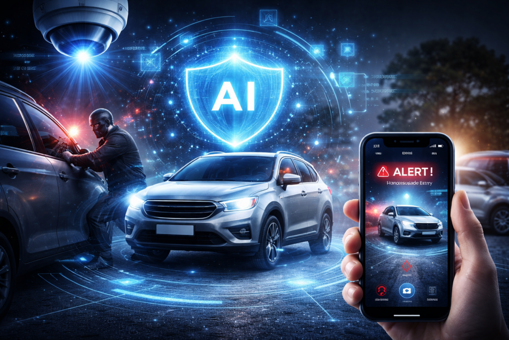 AI w ochronie flot pojazdów na przykładzie samochodu. AI w zarządzaniu flotą