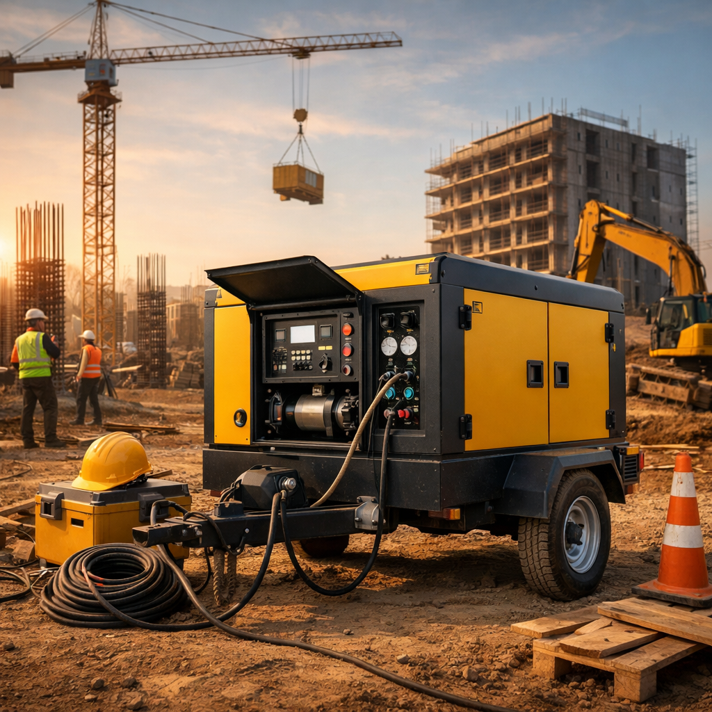 Agregat prądotwórczy – jak zabezpieczyć sprzęt na budowie