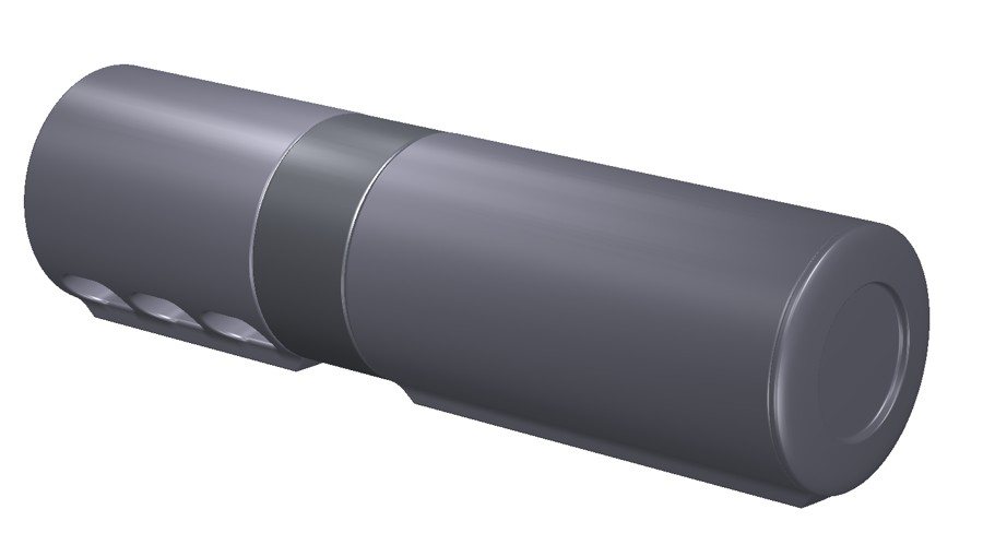 Lokalizator GanFleet Container w obudowie cylindrycznej z czujnikiem światła i modułem Bluetooth